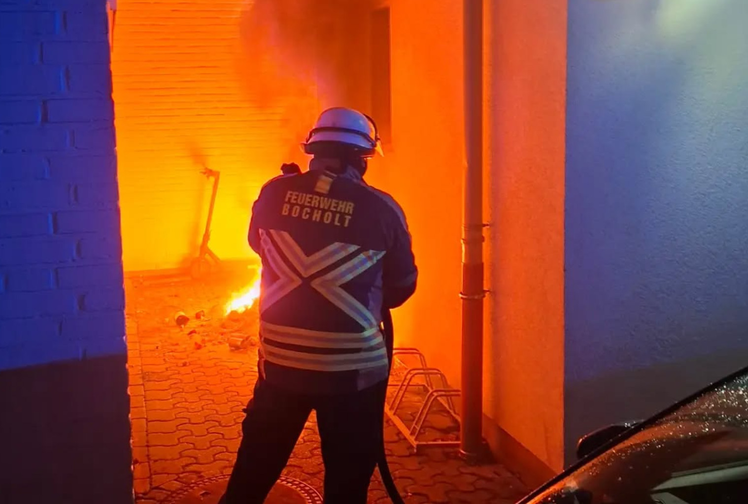 Der Brand Von Silvester