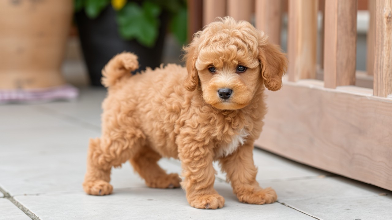 Hundewelpen pudel bilder kuschelig