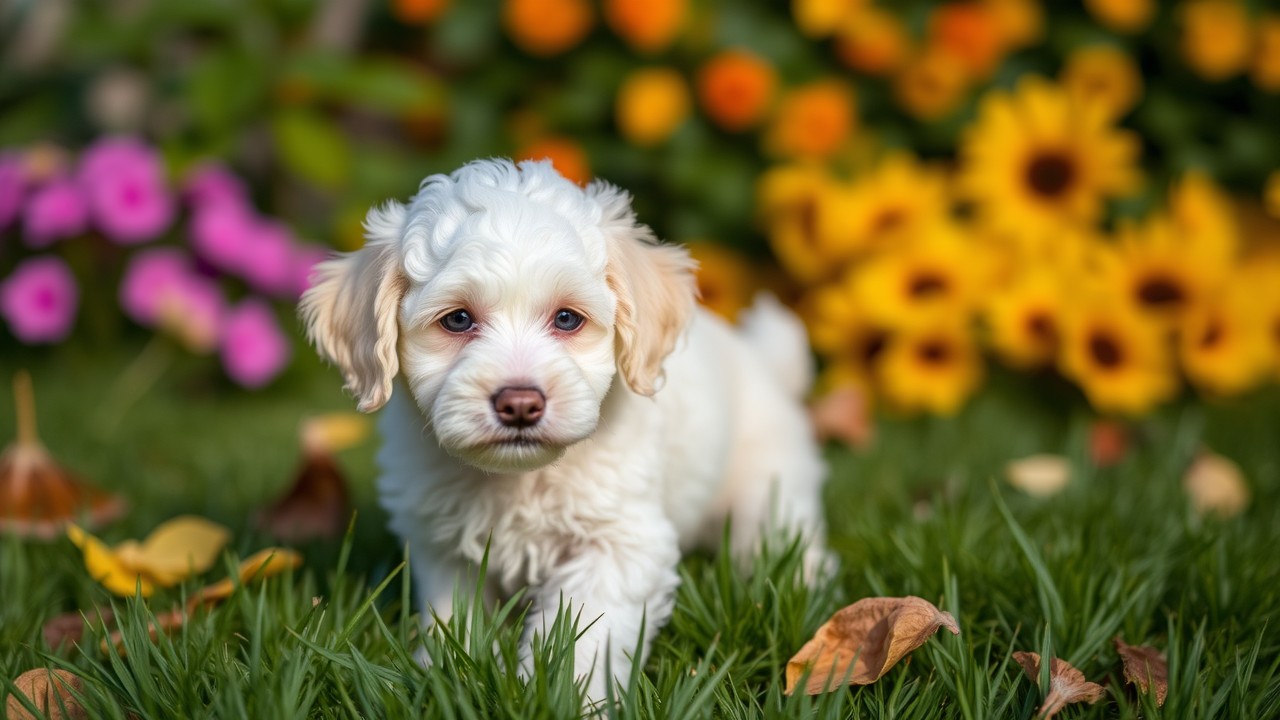 Pudelwelpen bilder kinderfreundlich suess