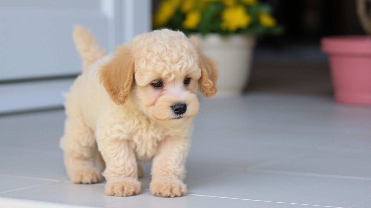 Pudelwelpen bilder kuscheliges fell