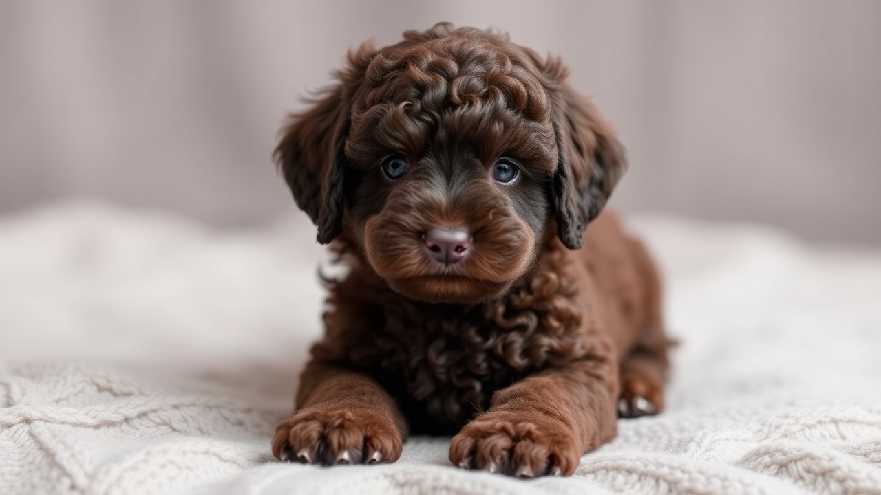 Pudelwelpen fotos liebevolle pfoten